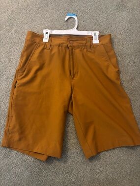 Alpine Men's Hybrid Shorts in Mustard